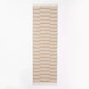 Tan Plaid Runner | 2'4" x 7'