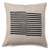 Black Stripe Accent Pillow
