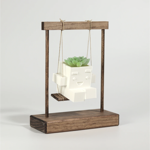 Succulent Swing | Dark Brown