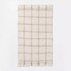 Woven Plaid Rug with Fringe | 2'1"x3'2"
