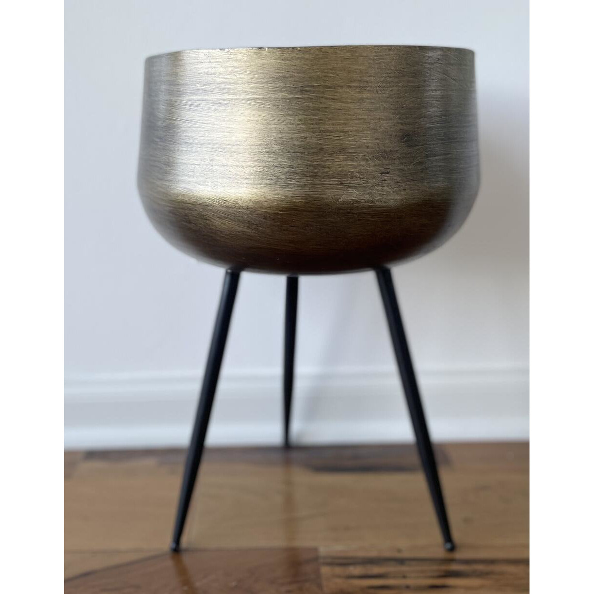 Brass Tripod Planter