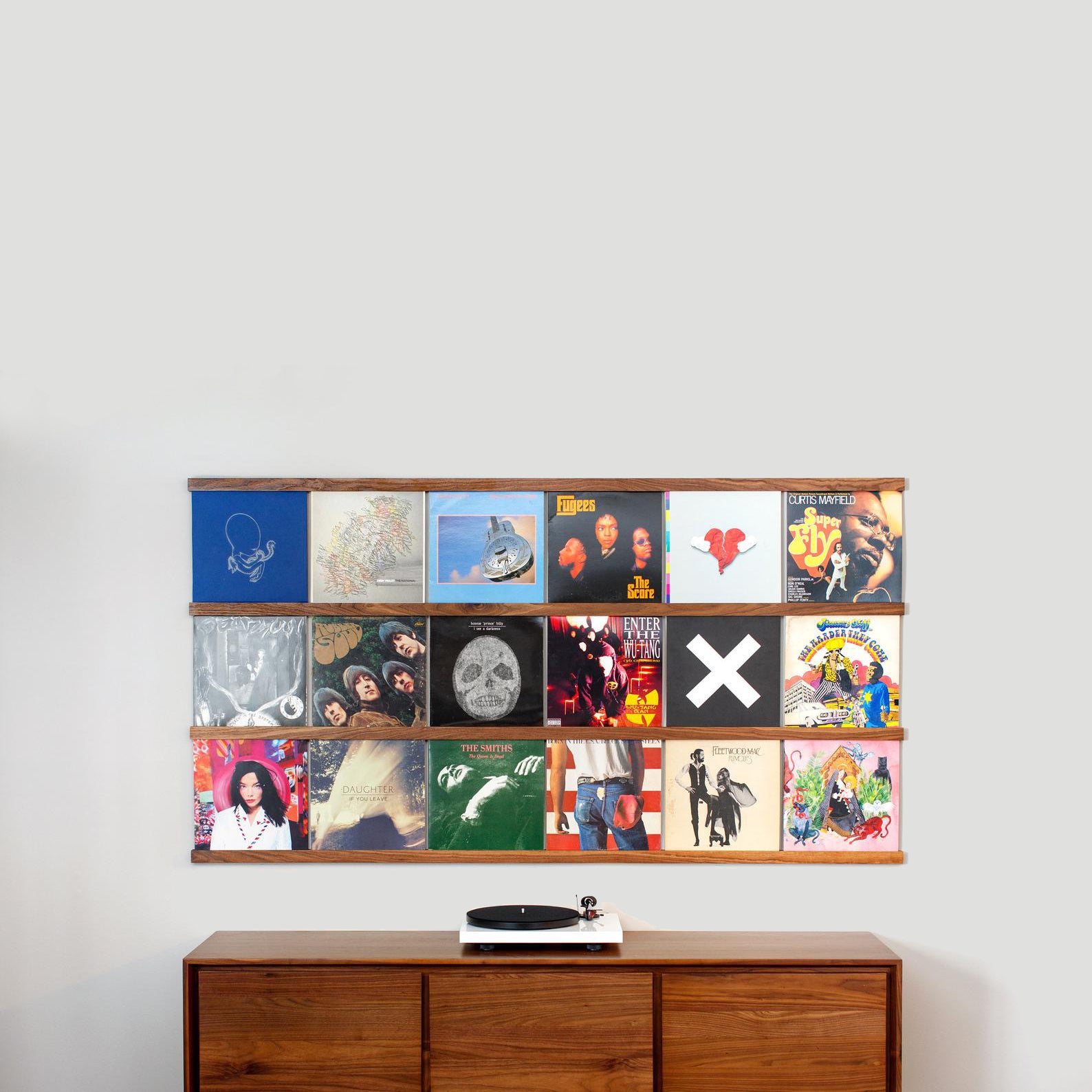 Wall Mounted Vinyl Storage