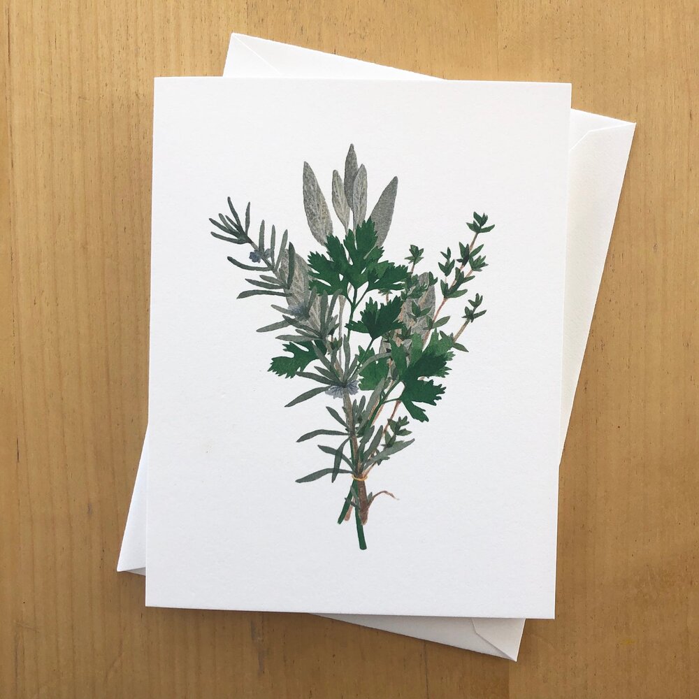 Herb Greeting Cards